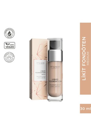 Fitalive 102 Liquid Foundation Flüssige Foundation – Mittel - 2