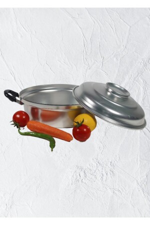 Flache 22 cm gefüllte Pfanne BERRYKT22 - 4