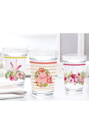 Flamingo Su Bardağı Seti 290 ml 3lü 32402 - 4