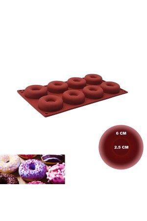 Flexmat Silikon Kek Kalıbı Donat 6' Li 5191811545400 - 2