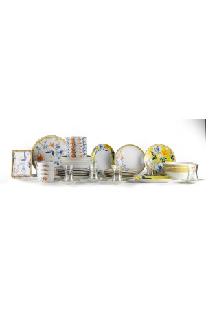 Flora 50-teiliges Speise- und Frühstücksset ZG50Y143011751 - 6