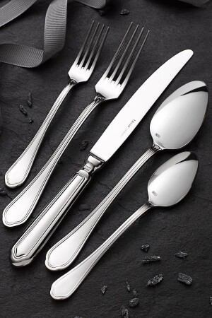 Florence Bright Steel Gabel-Löffel-Messer-Set 89-teilig M40023000-52330 - 1