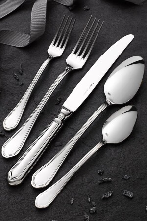 Florence Bright Steel Gabel-Löffel-Messer-Set 89-teilig M40023000-52330 - 3