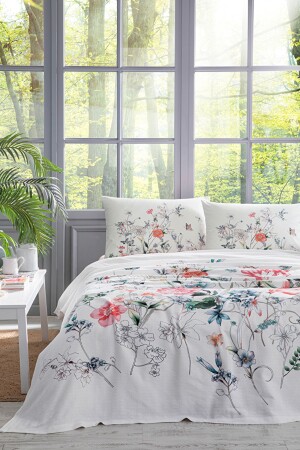 Florido Doppelbett-Bettwäsche-Set PR-EVTEKSTILI-55554101327 - 1