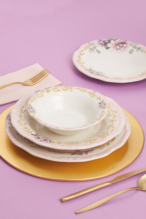 Flory Stoneware 24 Parça 6 Kişilik Yemek Takımı 600.15.01.2348 - 4