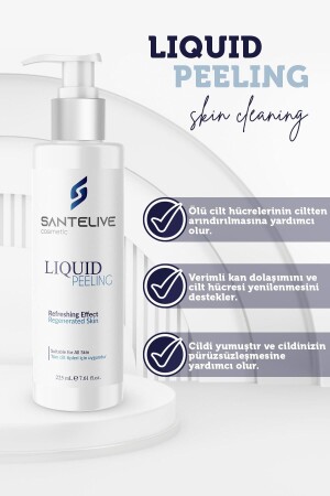 Flüssiges Peeling, reinigendes Peeling, 225 ml, SL9001 - 3