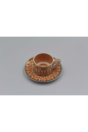 Fnc-08 6'lı Bone China Papatya Desen Fincan Takımı KOS-11858 - 6