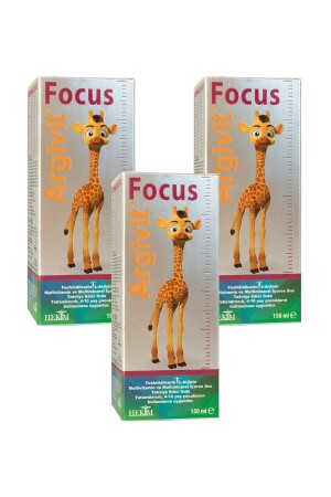 Focus Takviye Edici Gıda 150ml (3 Adet) Şurup - 3