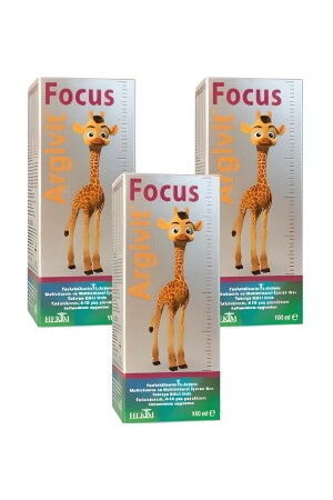 Focus Takviye Edici Gıda 150ml (3 Adet) Şurup - 7