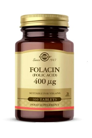 Folic Acid (folacin) 400 Mcg 100 Tablet (folik Asit ) - 4