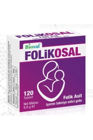 Folik Asit 400 Mcg 120 Tablet Fol01 - 2