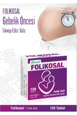 Folik Asit 400 Mcg 120 Tablet Fol01 - 6