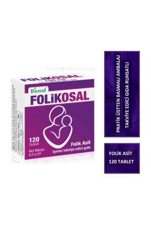 Folik Asit 400 Mcg 120 Tablet Fol01 - 7