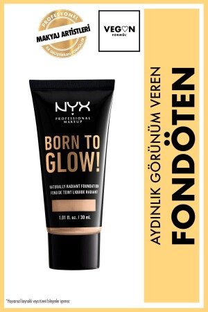 Fondöten - Born To Glow! Naturally Radiant Foundation 6 Vanilla 800897190347 - 3