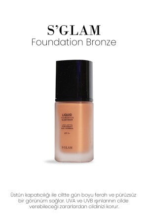 Fondöten Bronze(TAN) Spf15 30 ml - 3