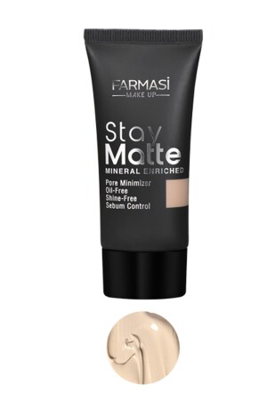 Fondöten - Stay Matte Foundation Porcelain 02 30 ml 8690131772314 - 1