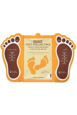 Foot Peeling Pack Çorap Tipi Soyulan Ayak Maskesi Soyulan Ayak maskesi - 2