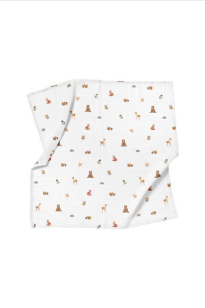 Forest Amigos Müslin Örtü Seti BABYMUSLIN106 - 5