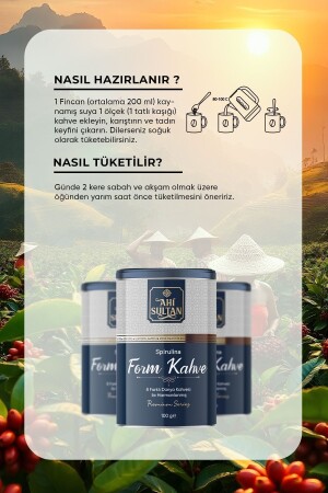 Form Kahvesi 8 Farklı Kahve Ve Spirulina Içerikli 100 G - 8