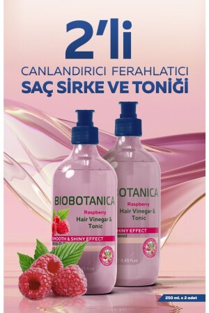 Frambuazlı Sirke & Saç Toniği 2 X 250 Ml ( 2 Adet ) - 2