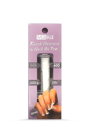 French-Maniküre-Stift Weiß FM765 - 1