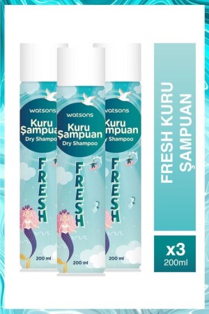 Fresh Kuru Şampuan 200 Ml 3 Adet - 3