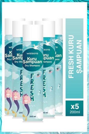 Fresh Kuru Şampuan 200 Ml 5 Adet - 3