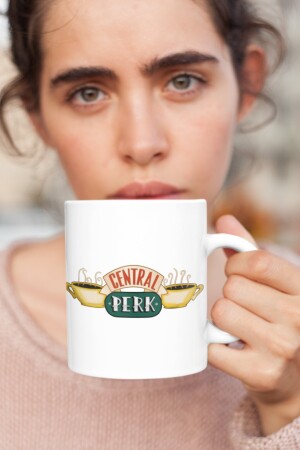 Freunde Tasse Central Perk Kaffee Teetasse Valentinstag Freund Geburtstagsgeschenk Porzellan KIO-K-D167 - 4