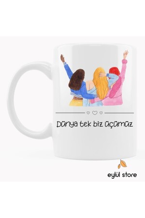 Freundschaft-Freundschafts-Motiv, besonderes Design, bedruckte Tasse, Geschenk für Freund, Tasse, Freundschaft001 - 3