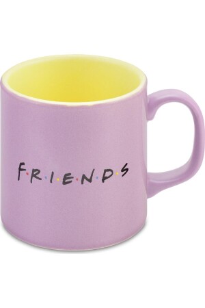 Friends-Rahmentasse Lila Farbe und Friends-Tasse MABBELS129 - 7