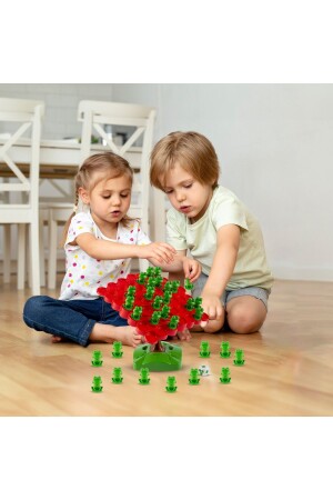 Frosch-Balance-Eltern-Kind-Interaktionsspiel, pädagogisches Spielzeugkistenspiel - 9