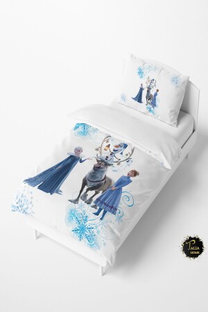 Frozen Elsa gemustertes Elsa-Bettbezug-Set für Kinder und Babys TLAN-312 - 5