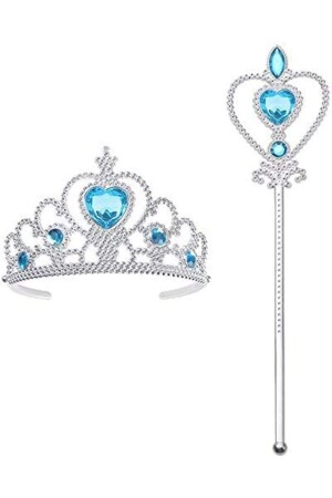 Frozen Elsa Heart Princess Krone und Zepter - 1