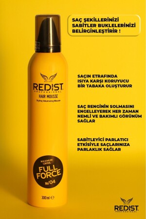 Full Force Saç Köpüğü 300 Ml - 2