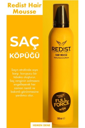 Full Force Saç Köpüğü 300 Ml - 4