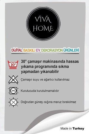 Füme Premium Tay Tüyü Leke Tutmaz Kumaş Geometrik Çift Taraflı Kırlent Yastık Kılıfı Krl1123 - 6