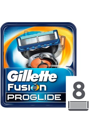 Fusion Proglide 8-teiliges Ersatz-Rasierklingen-Kartonpaket - 2