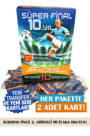 Fußball-Spielerkarten Super Final 200 Stück 400 Karten 2023 Fußball-Spielkarten Neue Saison Aksansuperr200 - 3