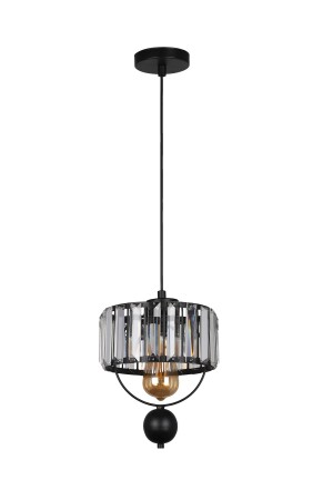 Gallon Single Lux Crystal Black Pendelleuchte Kronleuchter 200 001 1028 01 - 4