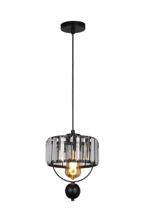 Gallon Single Lux Crystal Black Pendelleuchte Kronleuchter 200 001 1028 01 - 5