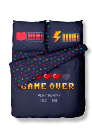 - Game Over Doppelbett-Bettbezug-Set TYC00773503658 - 2