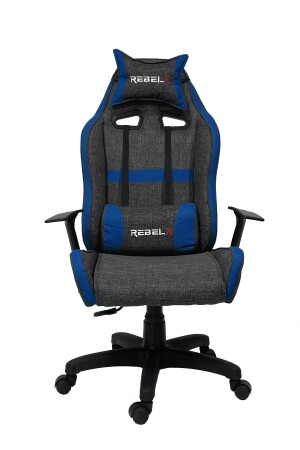 Gaming-Stuhl Löwe in blauer Farbe - 2