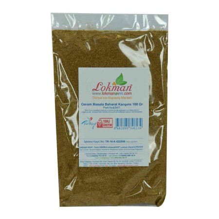 Garam Masala Baharat Karışımı 100 Gr Paket - 7