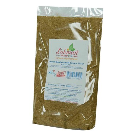 Garam Masala Baharat Karışımı 100 Gr Paket - 8