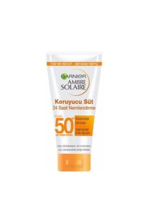 Garnier Amber Solaire On The Go Gesichts-Körpercreme mit hohem Schutz, Milchschutz, 50 gkf, 50 ml, 1645 - 2