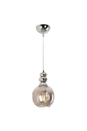 Gaspar Single Chrome Moderne Pendelleuchte Küche Wohnzimmer Pendelleuchte Kronleuchter 3385-01-WH - 5