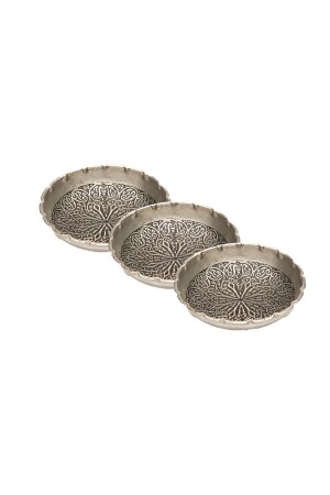 Gaziantep Bakır Çerezlik Seti Kuruyemiş 3 'lü Set(10CM X 2,5CM) TYC00460670369 - 2