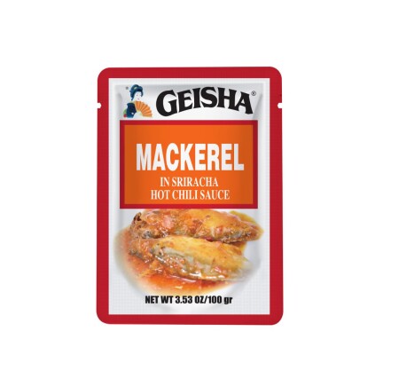 GEISHA MACKEREL CHILISAUCE 12 25 GR - 1