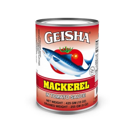 GEISHA MACKEREL TOMATENSAUS 12 25 GR - 1