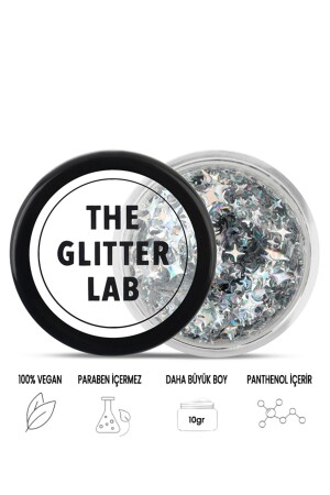 Gel Form Shiny Glitter – Metallic Space Face Glitter SP01 - 2